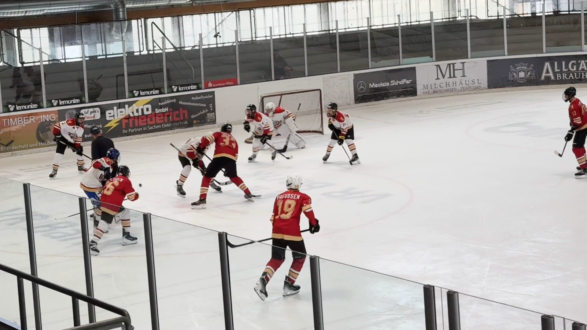 Kilian Häcker's Offensive Highlights: U17 Training game, July 2025, Berlin Capitals, Fuessen