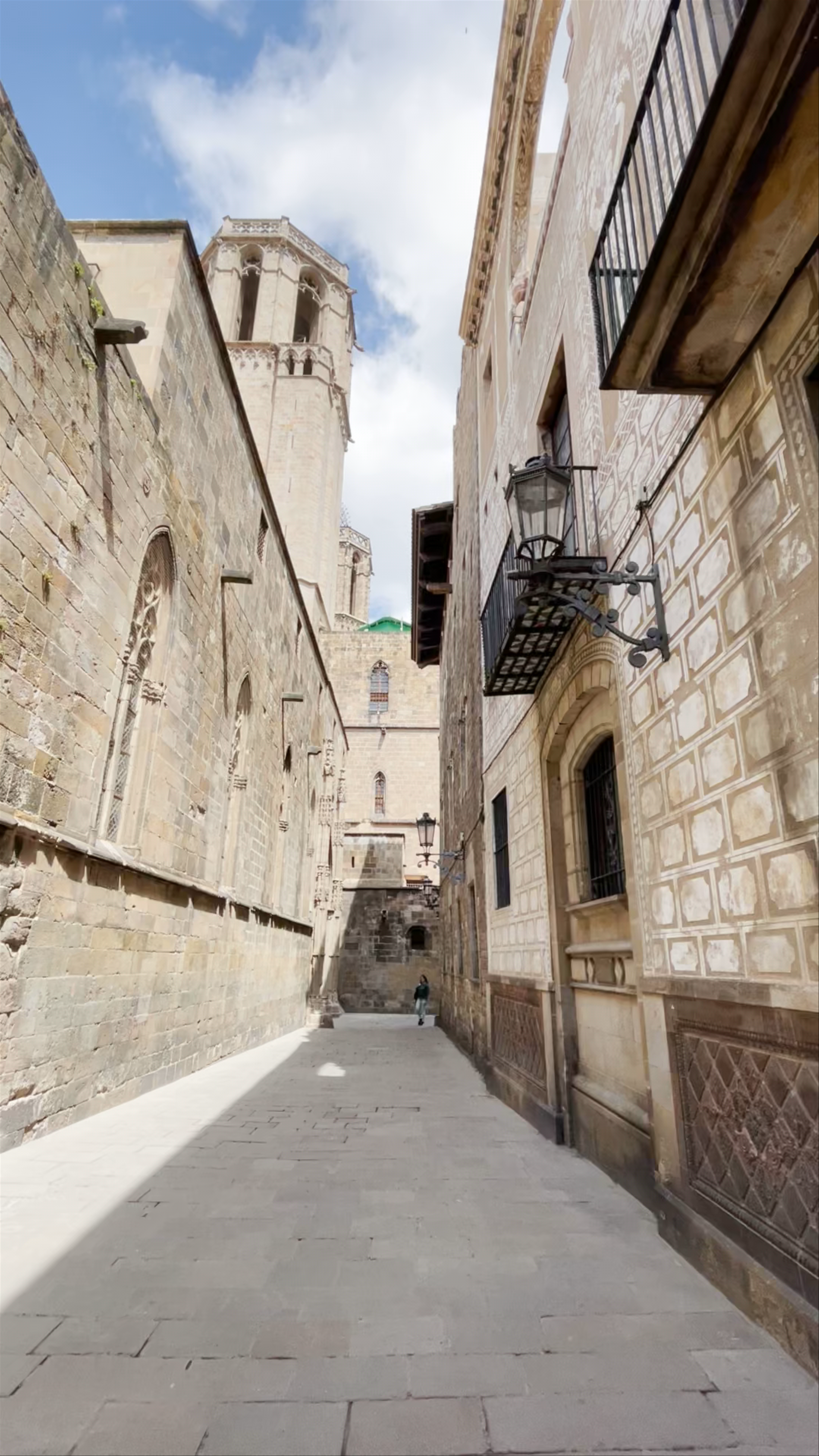 Strolling Ancient Streets in Barcelona's Gothic Quarter