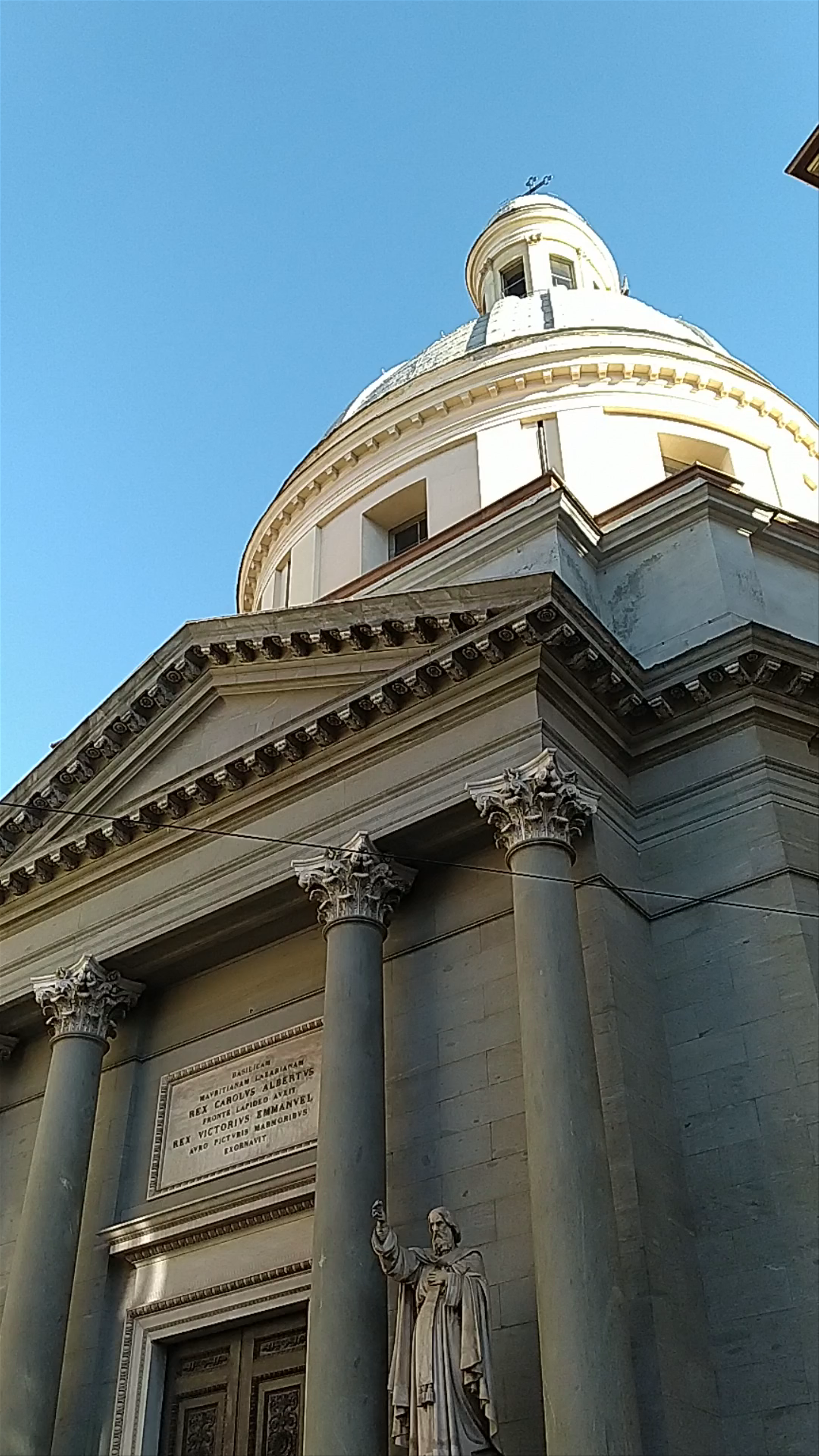 Basilica of Saints Maurice and Lazarus - Majestic Neoclassical Landmark in Turin