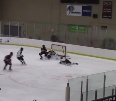 Roman Singh: Spectacular Glove Save on a Rebound! Valley West Giants AAA U18