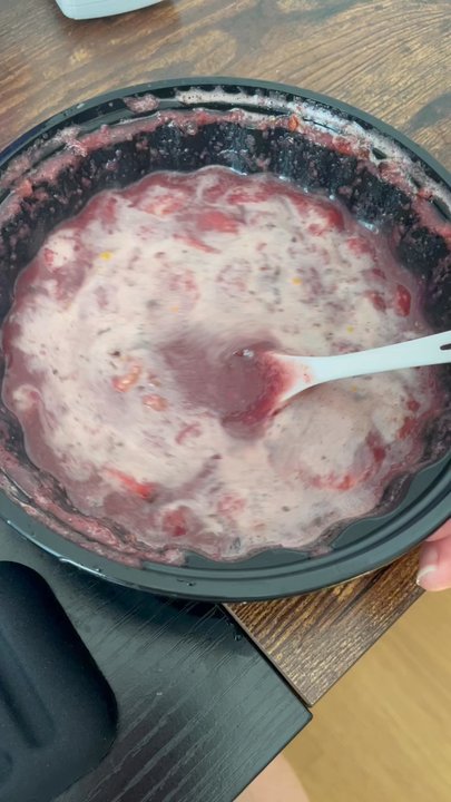 Cafe Alfresco - Soup. Icy, completely unappealing soup. Supposed to be an açaí bowl - Cafes Near Me - Brewster, Massachusetts
