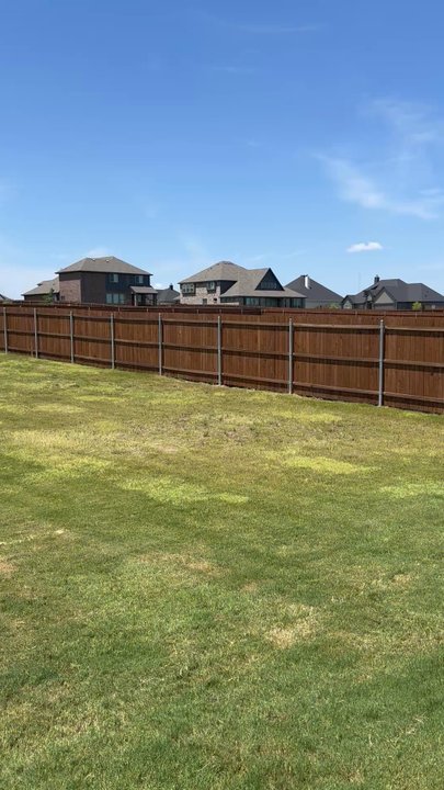 MDM Landscapes - This is what the backyard looks like with "the same grass everywhere" - Landscaping Near Me - Godley, Texas