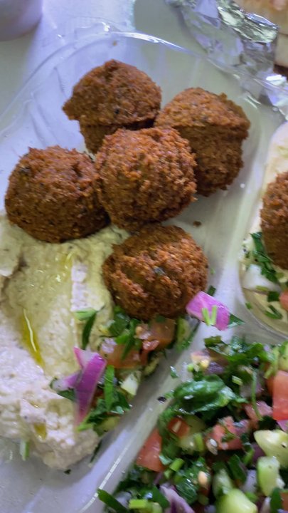 Omar's Mediterranean Cuisine - They give you a piece of baklava, delicious - Mediterranean Near Me - New York, New York