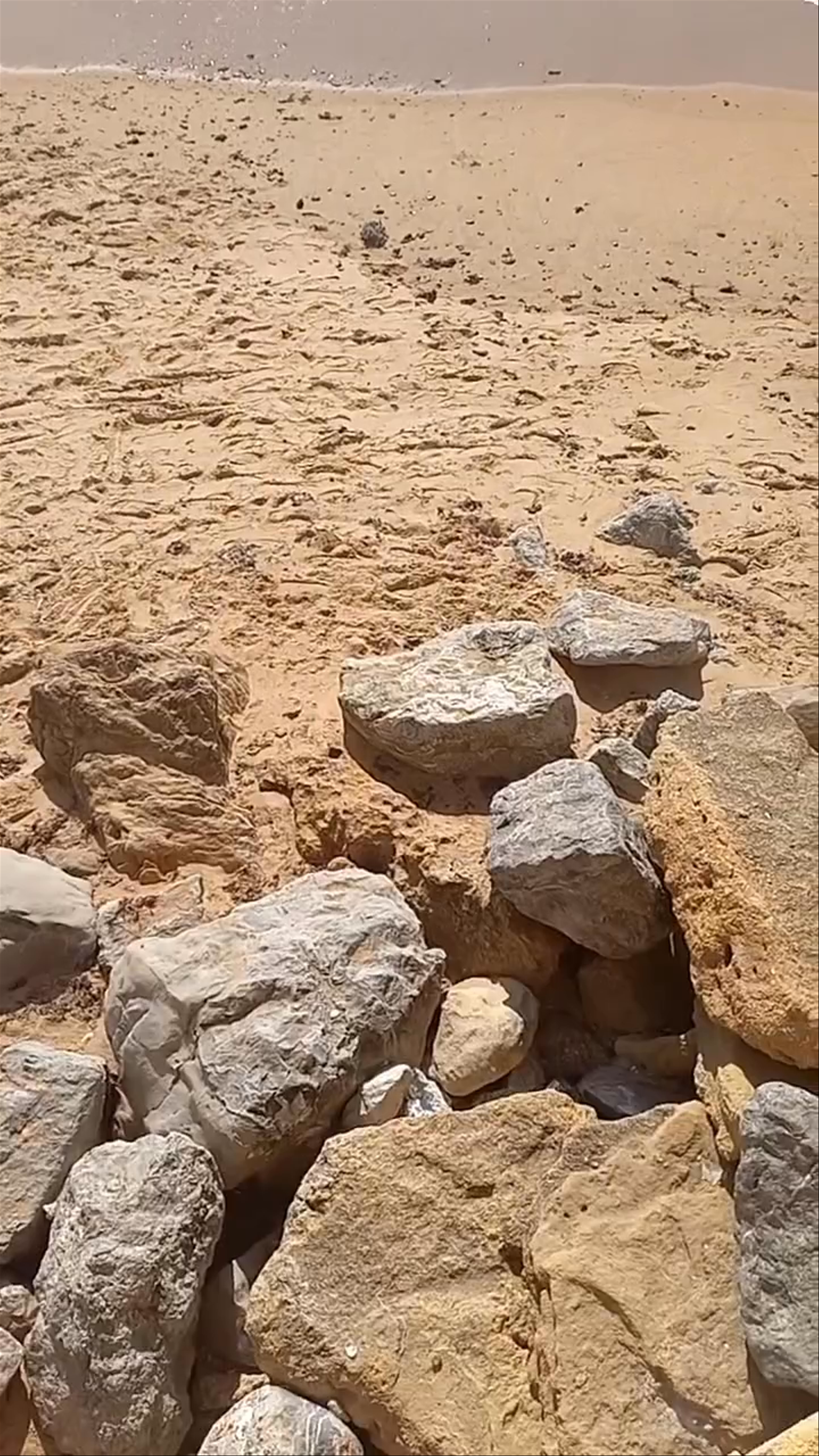 Sunny Day at Playa Cruz del Mar, Spain