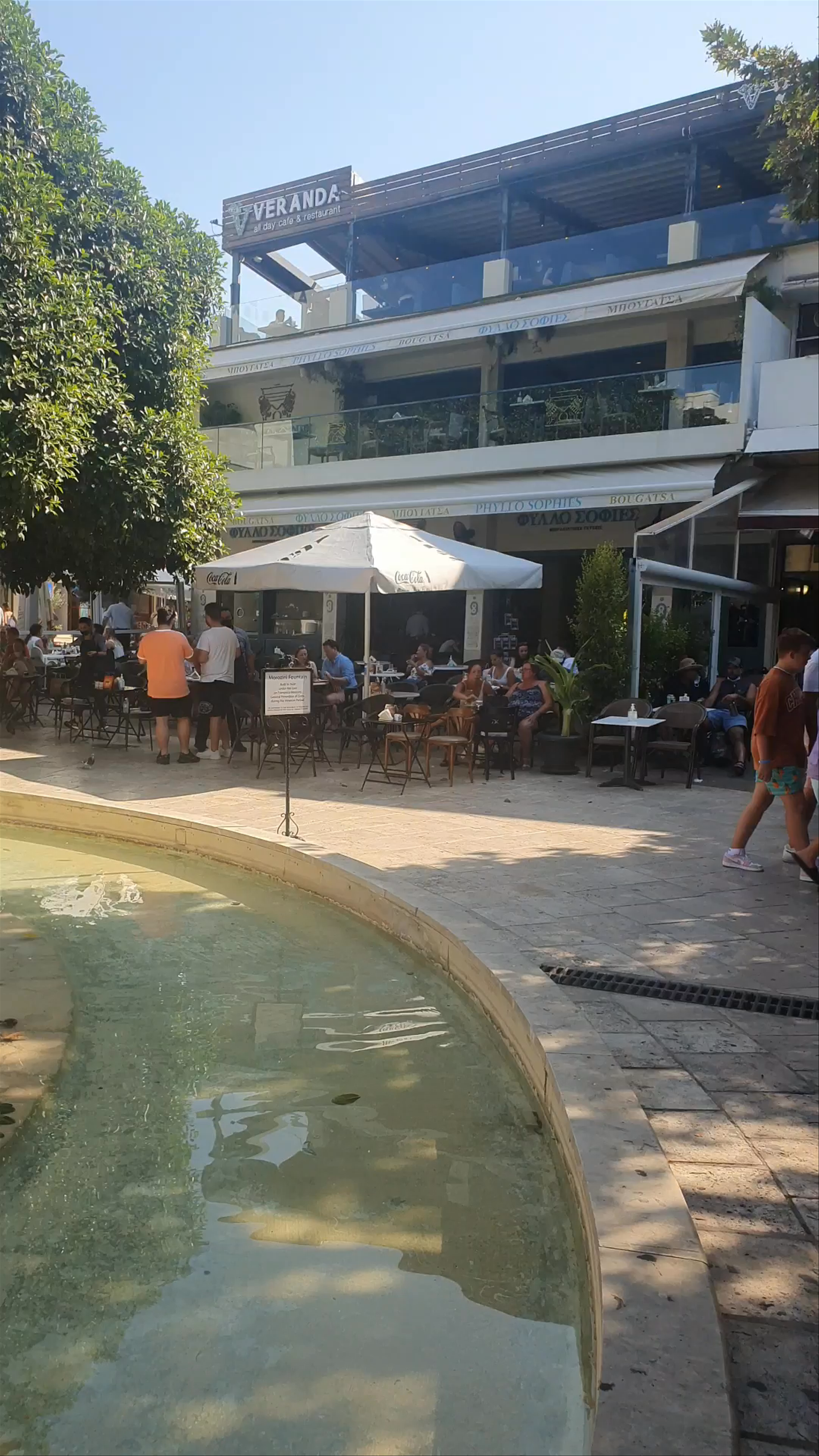Lions Square: Vibrant Moments in Heraklion, Greece