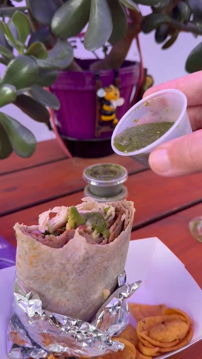 Burrito Girl - Chimichurri sauce is . - Mexican Near Me - Eugene, Oregon