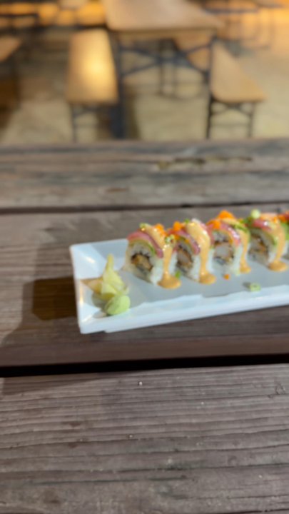 Faster Bryan Sushi - The DREAMER ROLL is so delicious - Sushi Bars Near Me - Buda, Texas