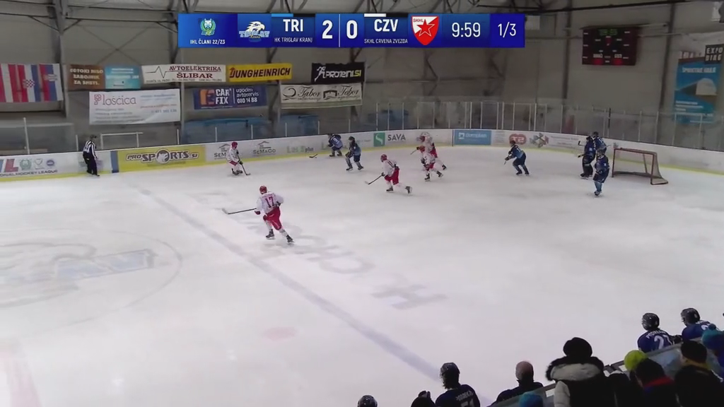 Aleksa Gvozdenovic's Jaw-Dropping Bodycheck for Crvena Zvezda