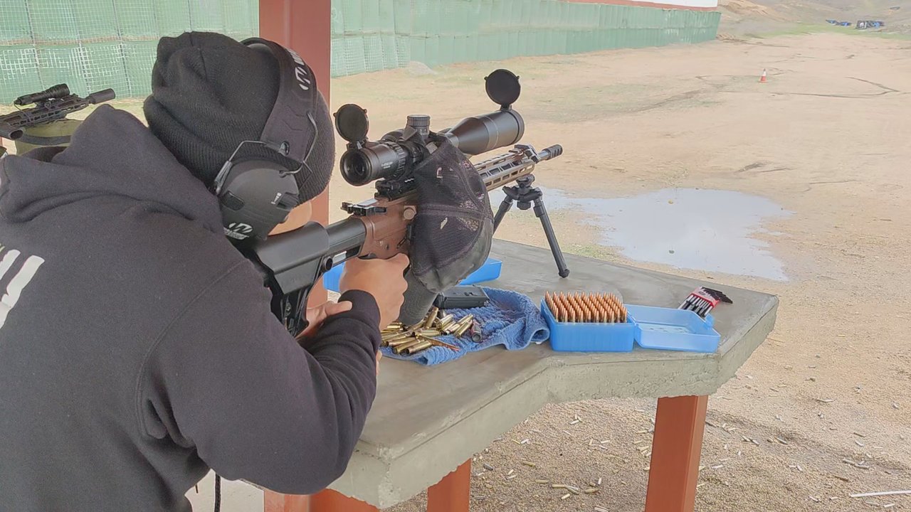 Astoria Logistics Group Shooting Range - Ar10 175gr smk 42.5 varget - Firearm Training Near Me - Soledad, California