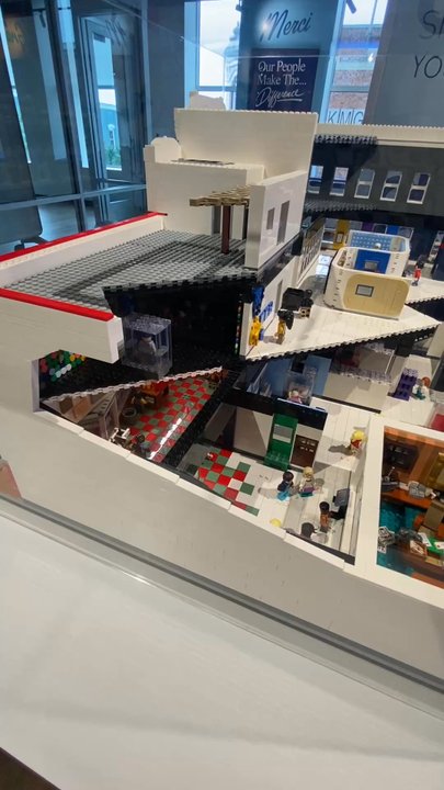 The Walmart Museum - Inside the museum made from Legos. - Art Museums Near Me - Bentonville, Arkansas