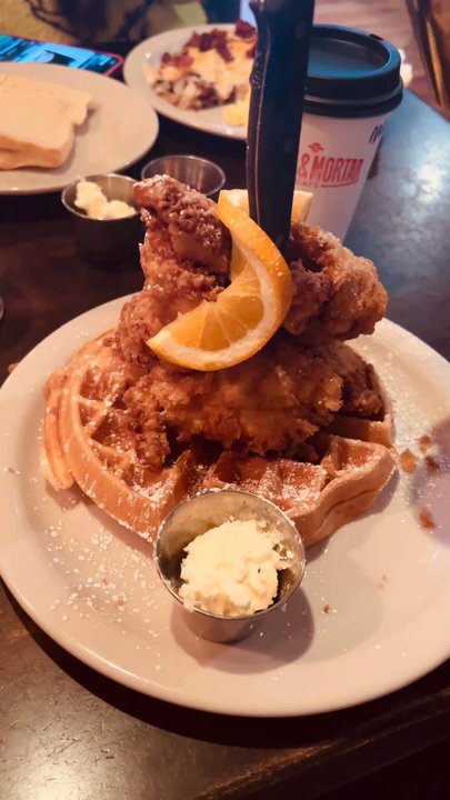 Brick & Mortar Cafe - Chicken and Waffles - Breakfast & Brunch Near Me - Albany, Oregon