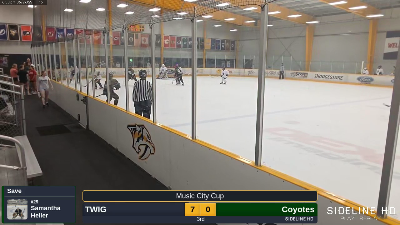 Samantha Heller's Impressive Saves with Lynchburg coyotes 19u summer team