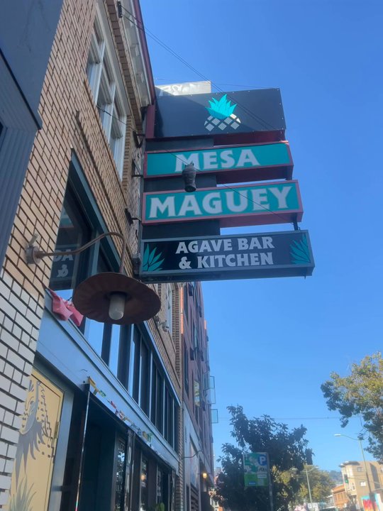 Mesa Maguey - The outside/ Entry to the restaurant. Super chic, super authentic and aesthetically appealing - Tacos Near Me - Oakland, California
