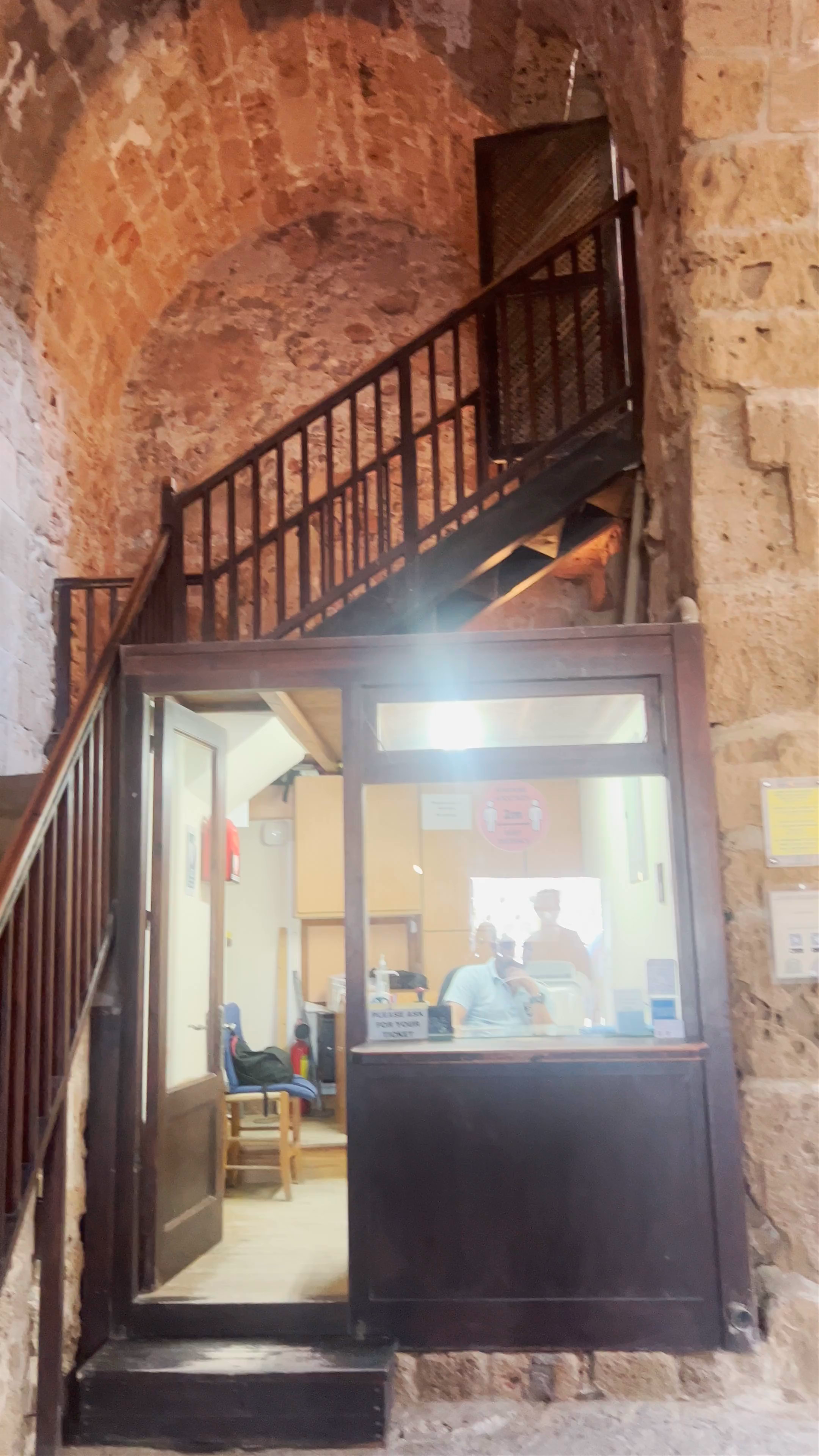 Castle of Paphos: Historic Stone Arches and Atmospheric Passageways