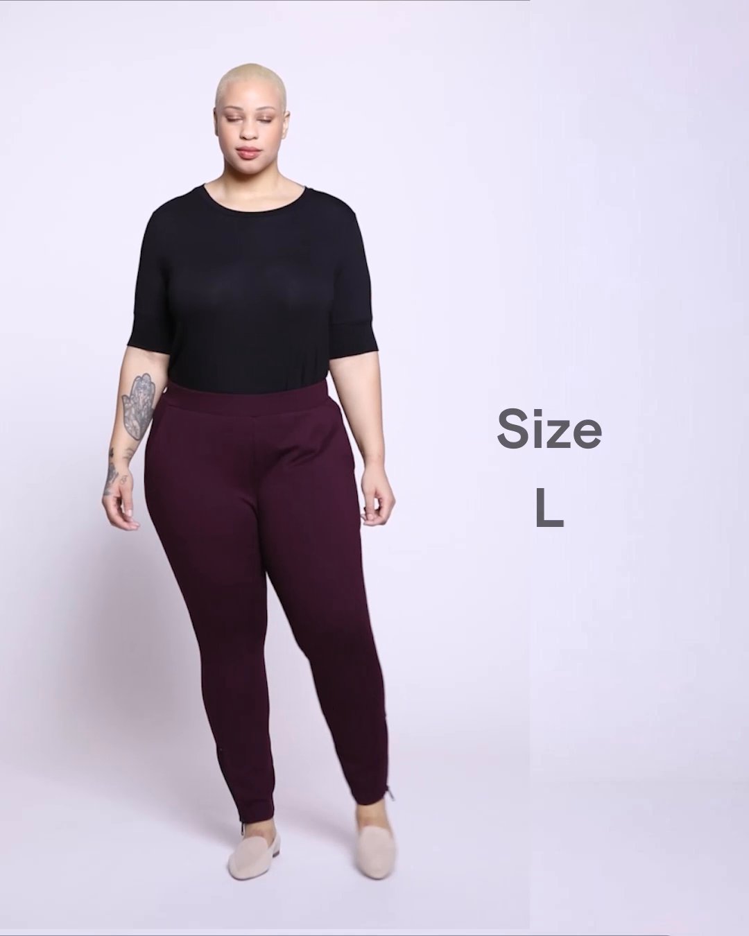 Minimalist Moro Pintuck Pocket Ponte Pants - Vermilion Red
