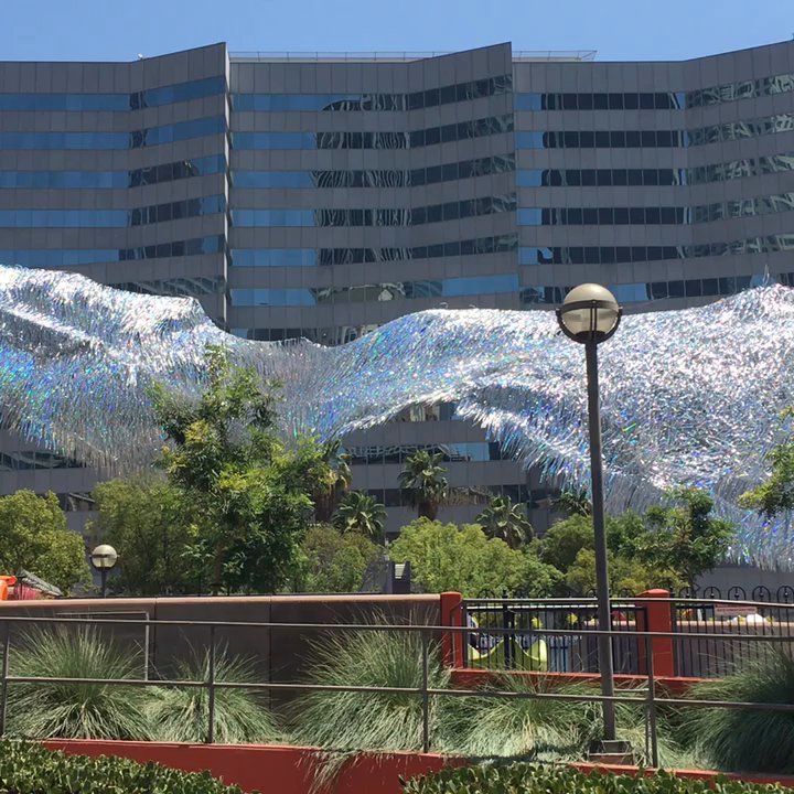 Pershing Square Garage - #pershingsquare #art #installation @aavsla @poetickinetics #poetickinetics #liquidshard @happeningindtla @pershingsquare #dtla #la - Parking Near Me - Los Angeles, California