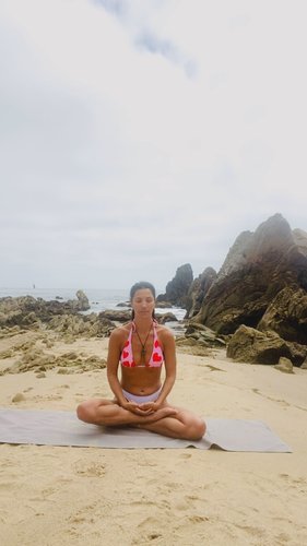 Beach Meditation And Gentle Stretches!