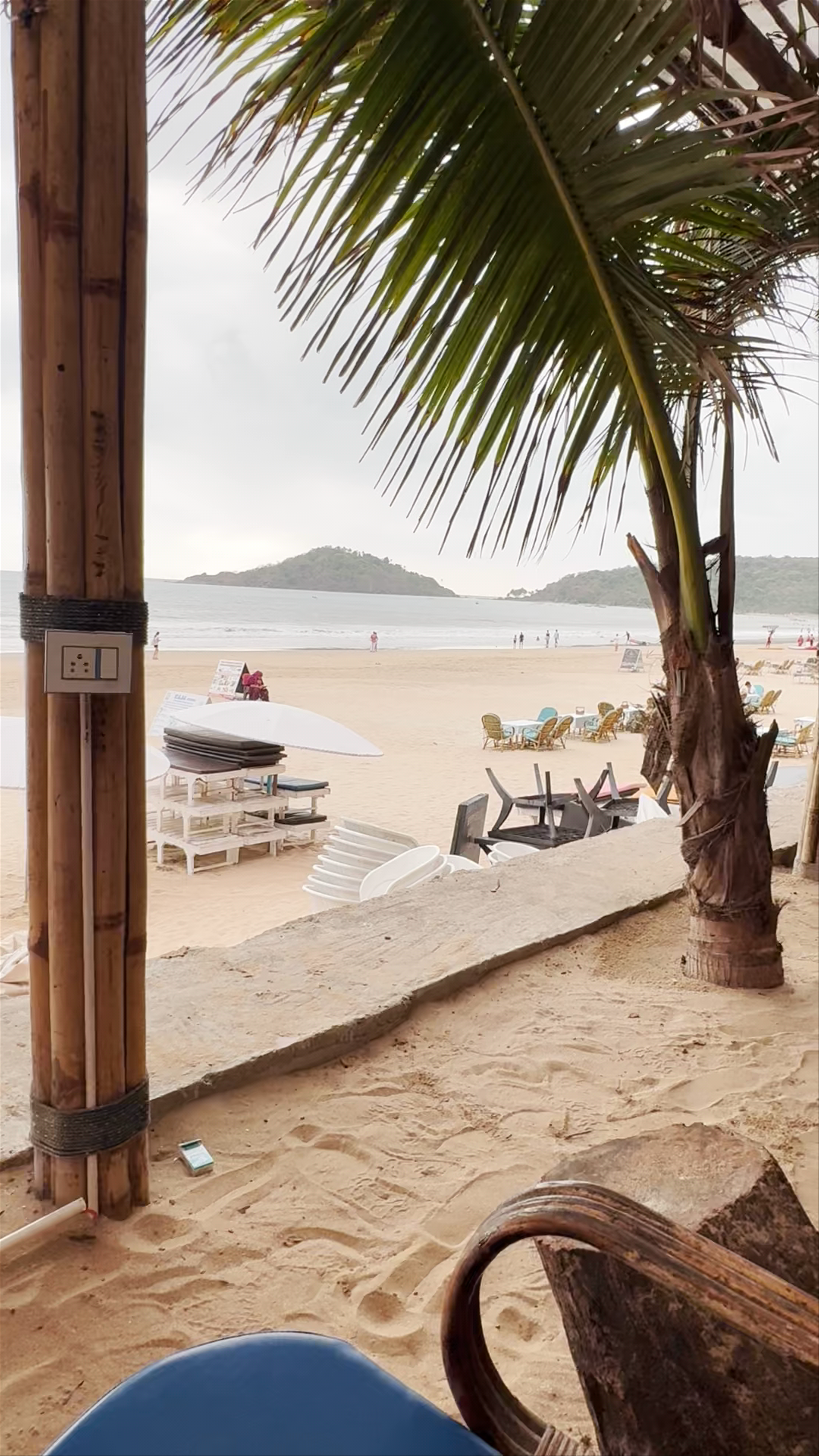 Peaceful Moments at Palolem Beach, Goa