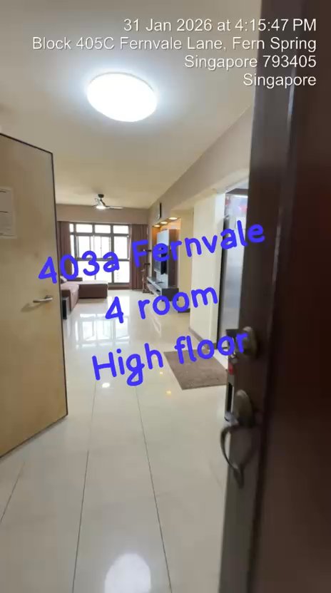4 Room (4A) HDB for Rent in  403A Fernvale Lane - Image 11