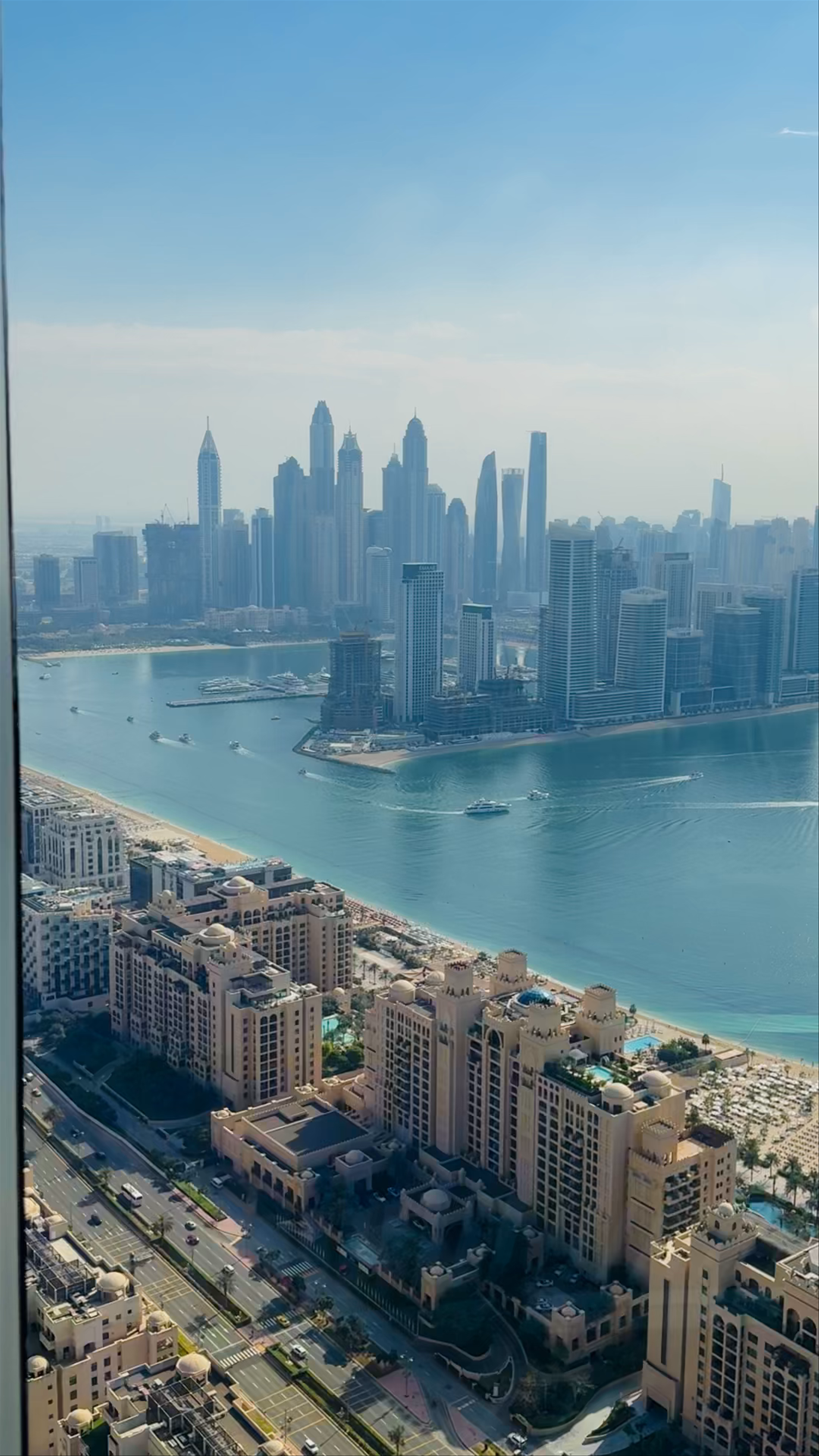 Skyline and Waterfront Views from The View at The Palm, Dubai