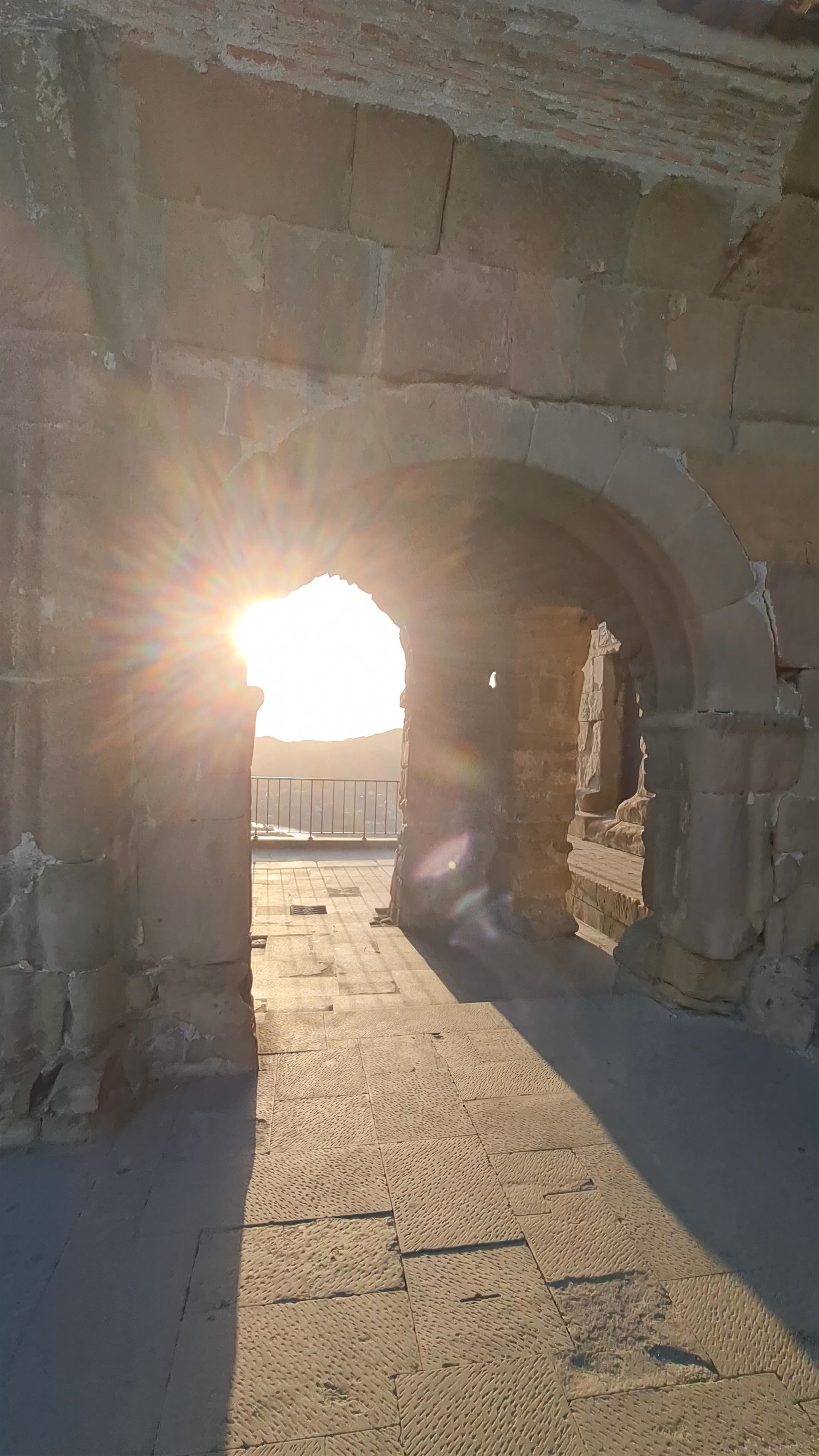 Jvari Monastery of Mtskheta: Sunset Serenity in Georgia