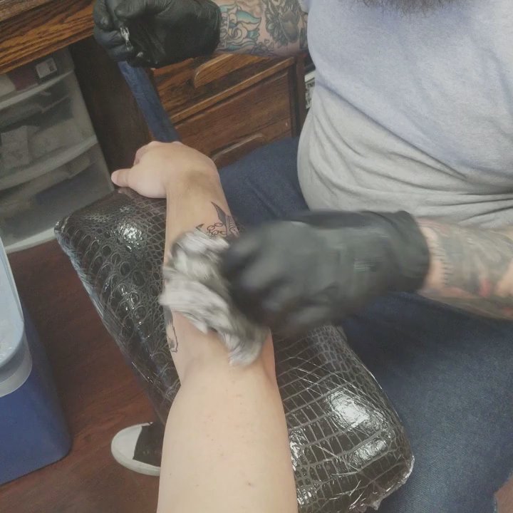 Ghost Wolf Tattoo - Tattoo Near Me - Lake Forest, California