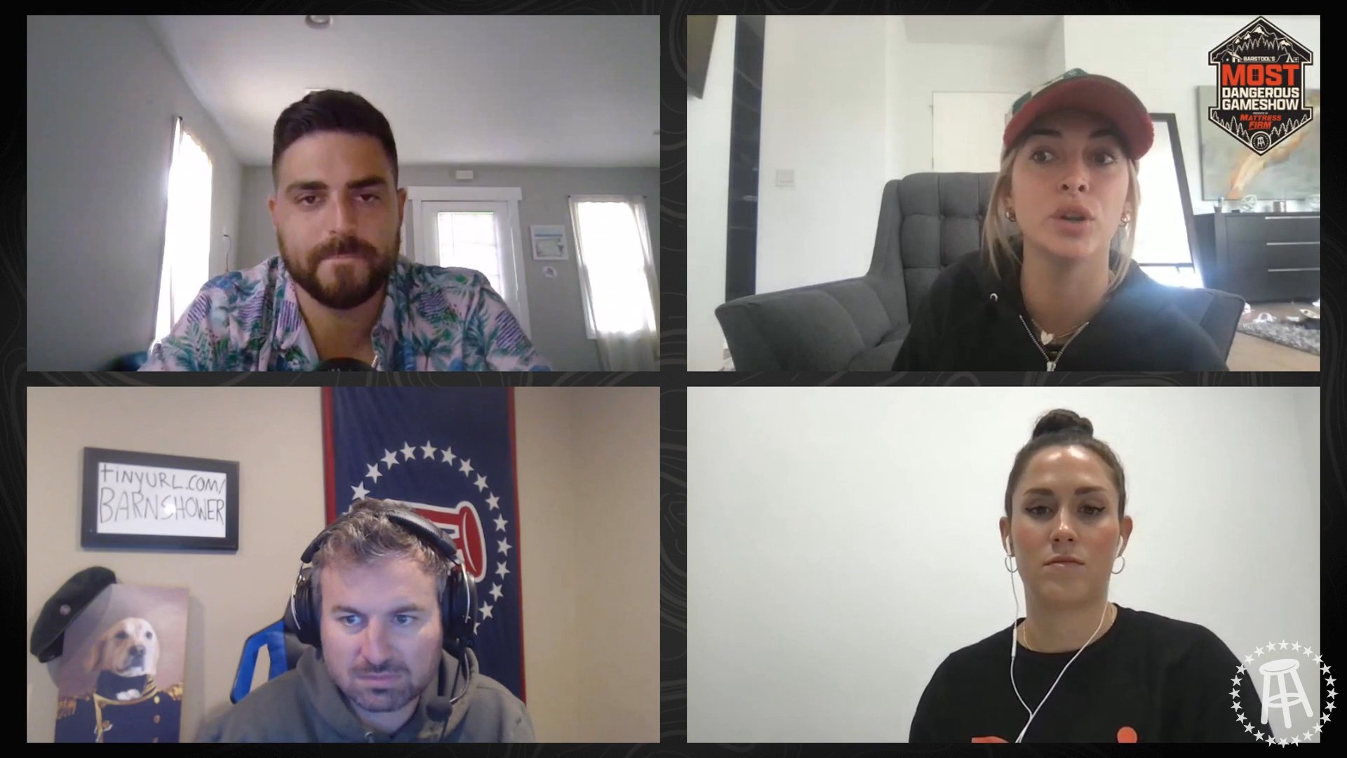 Barstool's Most Dangerous Gameshow Reaction Show Episode 2 Presented by Mattress Firm