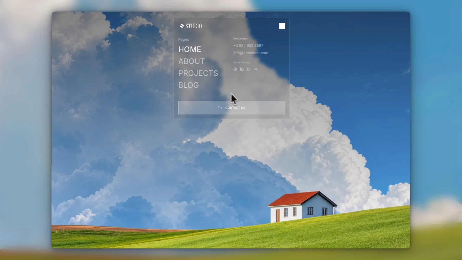 Hello everyone, here is my 4th free Framer component: Glassy NavLive Preview: Click me