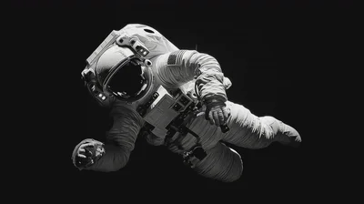 Full body image of an astronaut preview