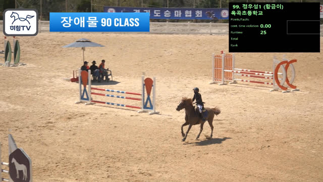 정우성1 (황금제왕 (황금이)) — 2026 춘계전국승마대회 (생활체육&유소년) · 장애물 90cm