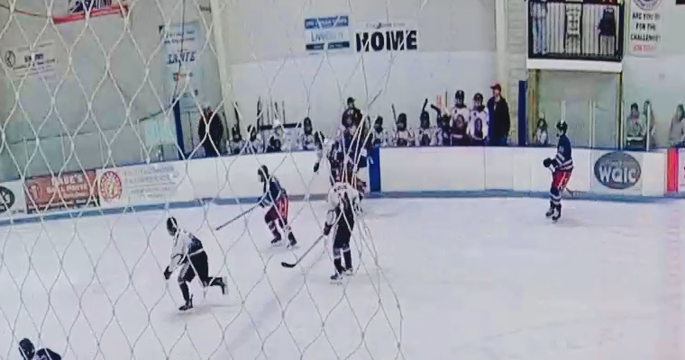 Brady Budman Delivers a Jaw-Dropping Hit for Palmyra Black Knights
