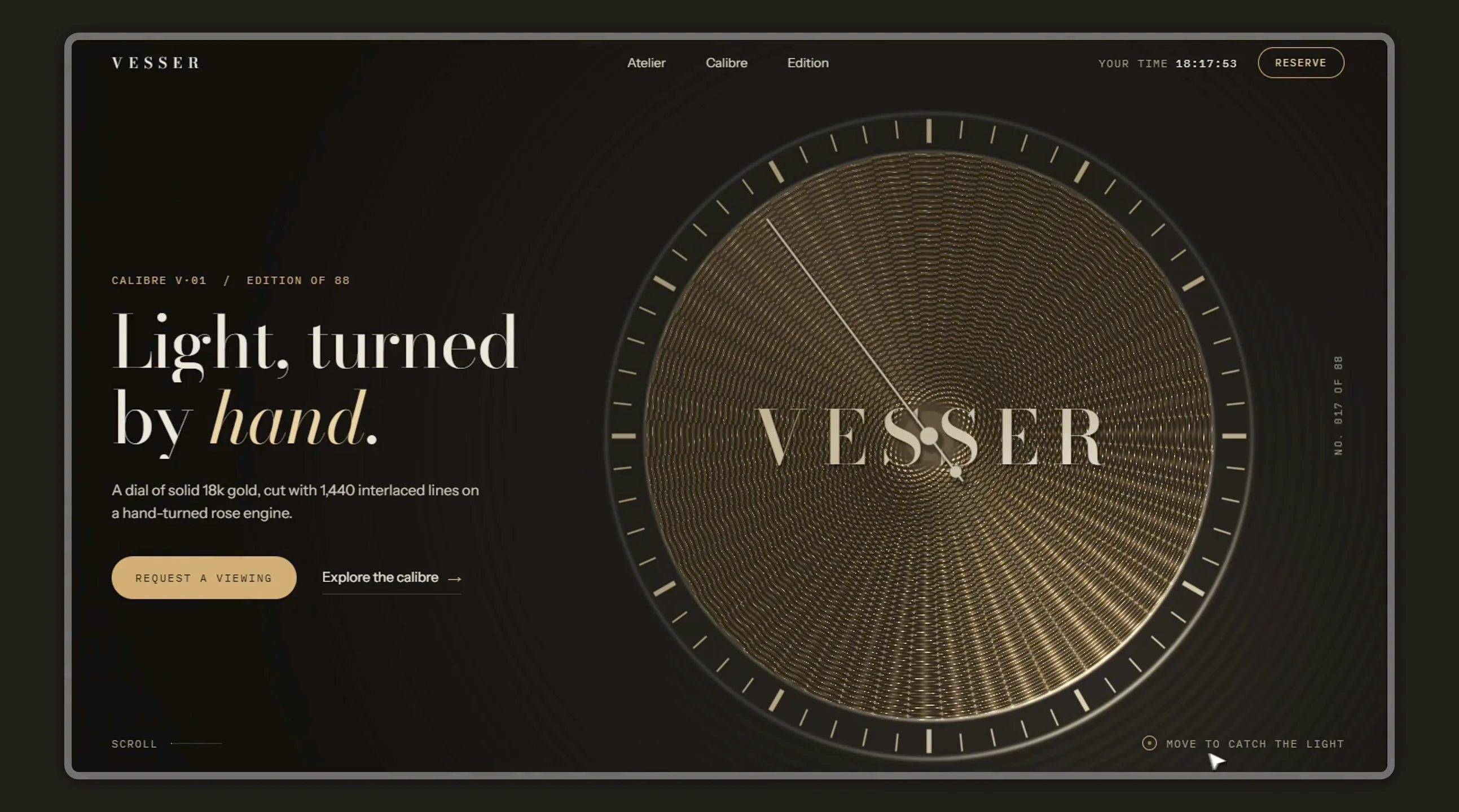 Expensive brands don’t look expensive by accident.VESSER, a concept Hero section.If your brand deserves this level, let me know.
