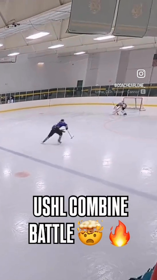 Ethan Townsend: Unstoppable Goalie Saves at USHL Combine!
