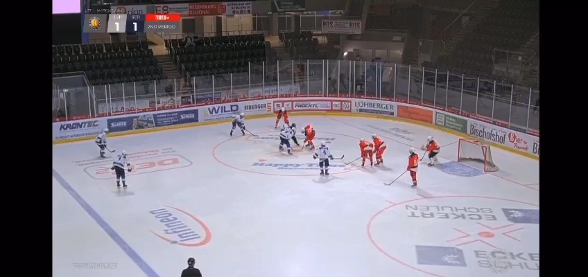 Luca Steinle hard hit