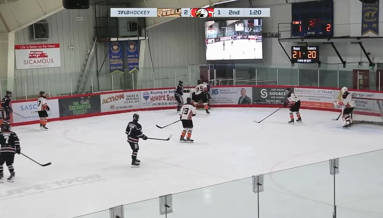 Joshua Gamble's Gritty Play Leads to a Powerplay