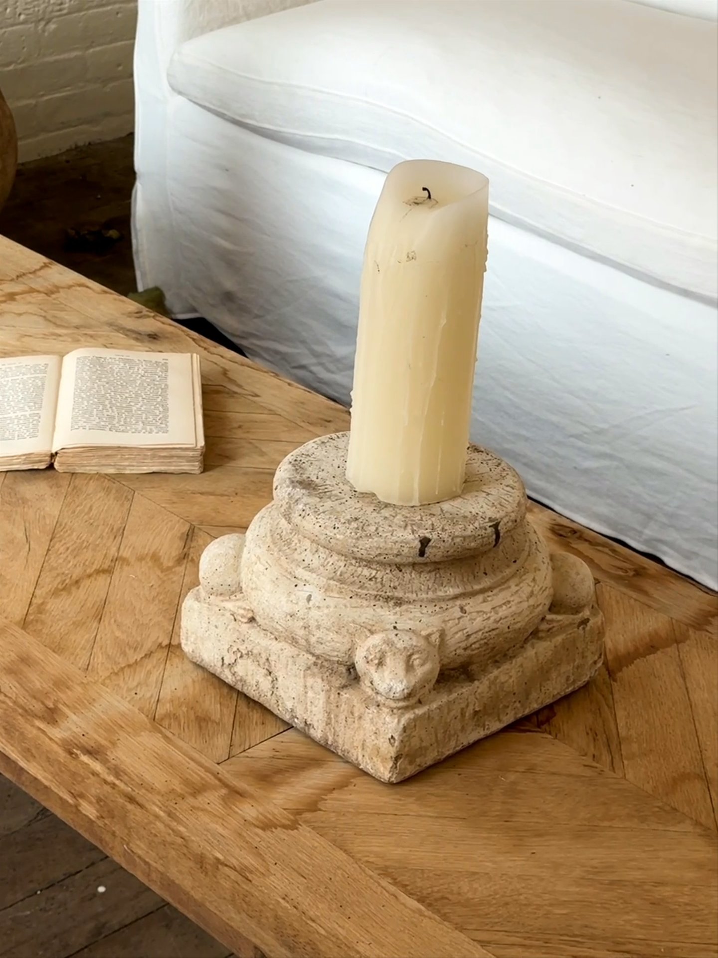 Animal Motif Pedestal