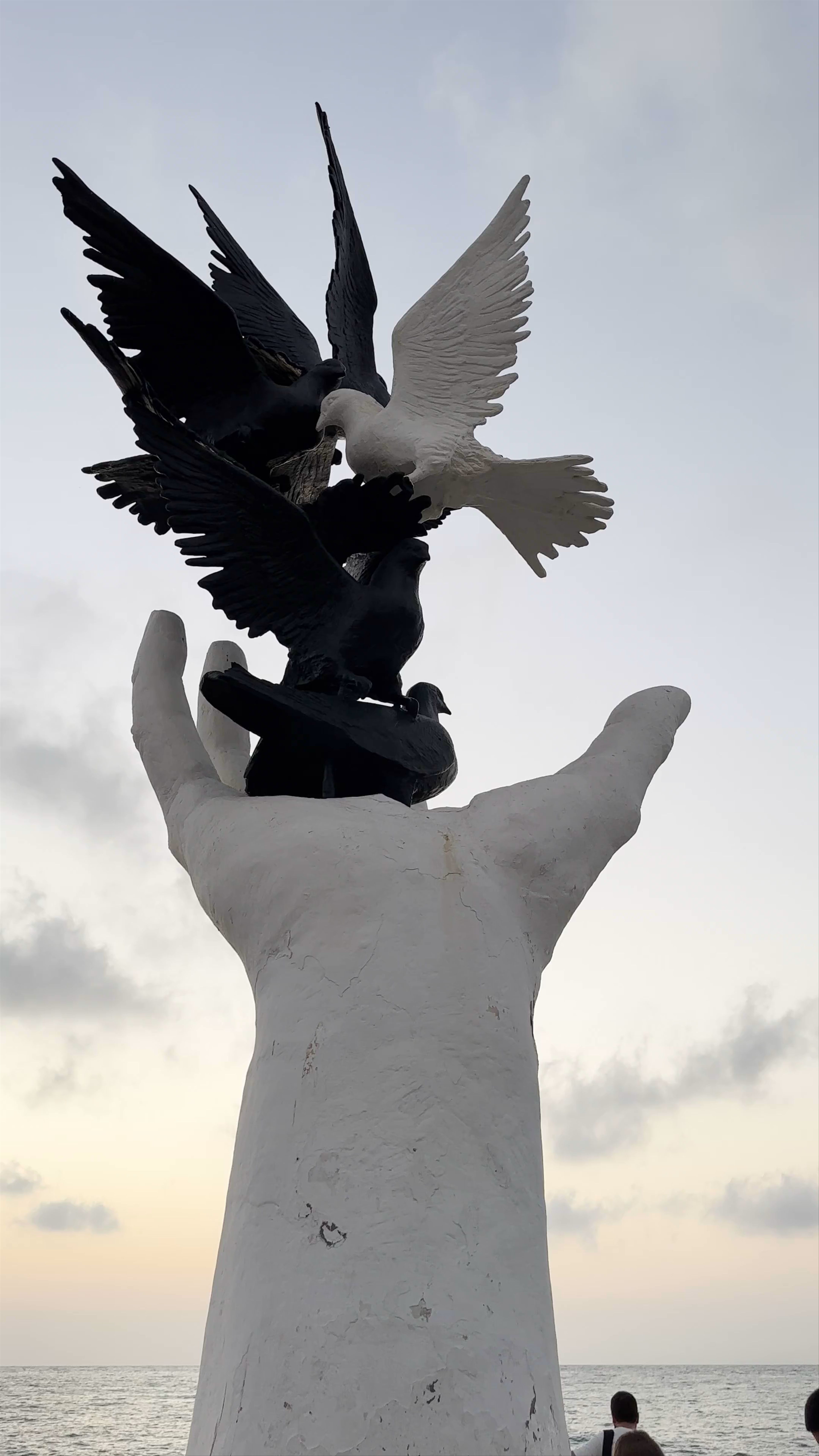 Hand of Peace Sculpture