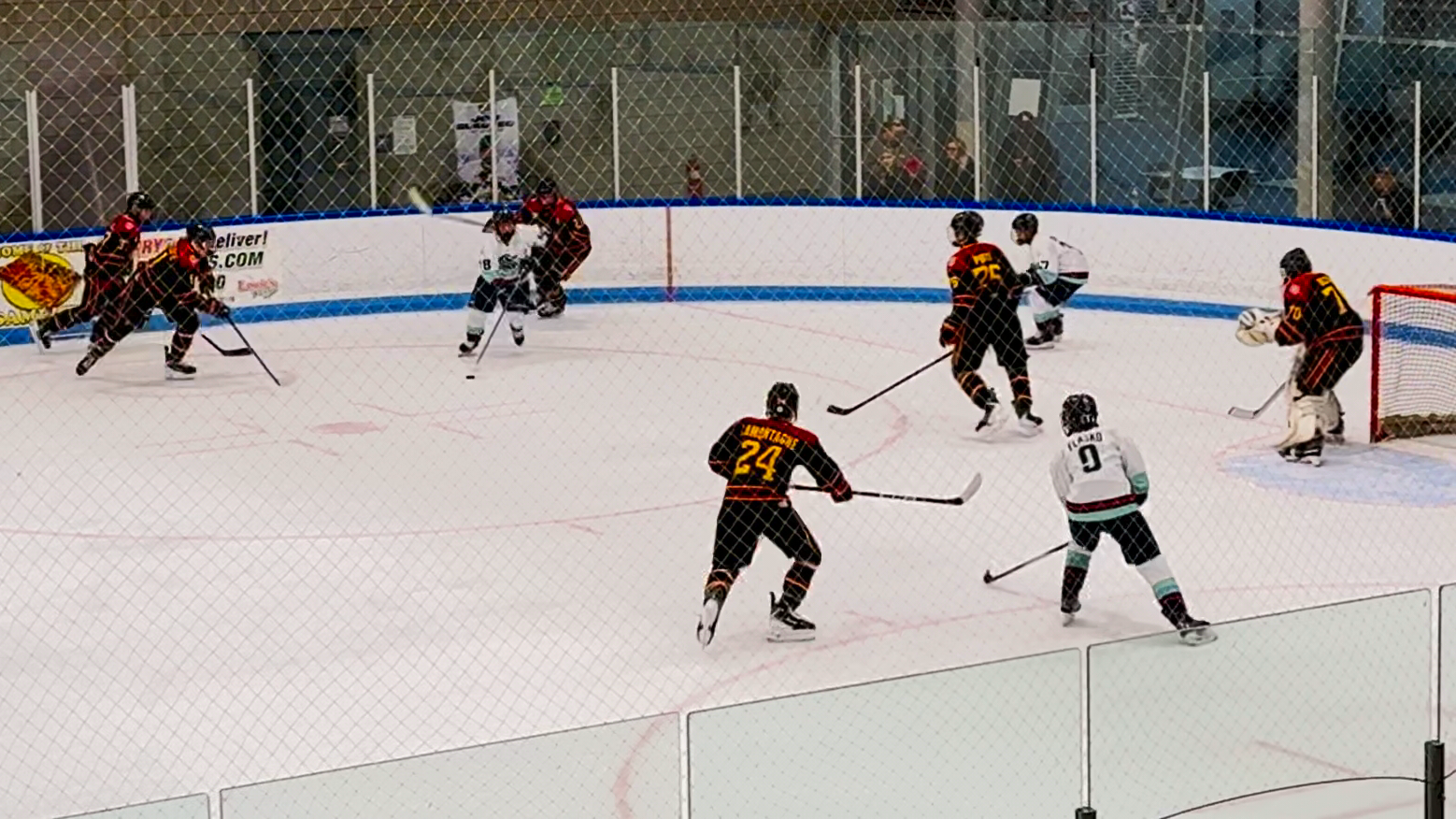 2026.02.14. #18 White. Jack Larsen's Slick Assist: Seattle Jr. Kraken 14U Highlight