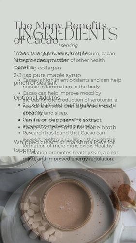 Staple Recipe | Creamy Collagen Hot Chocolate