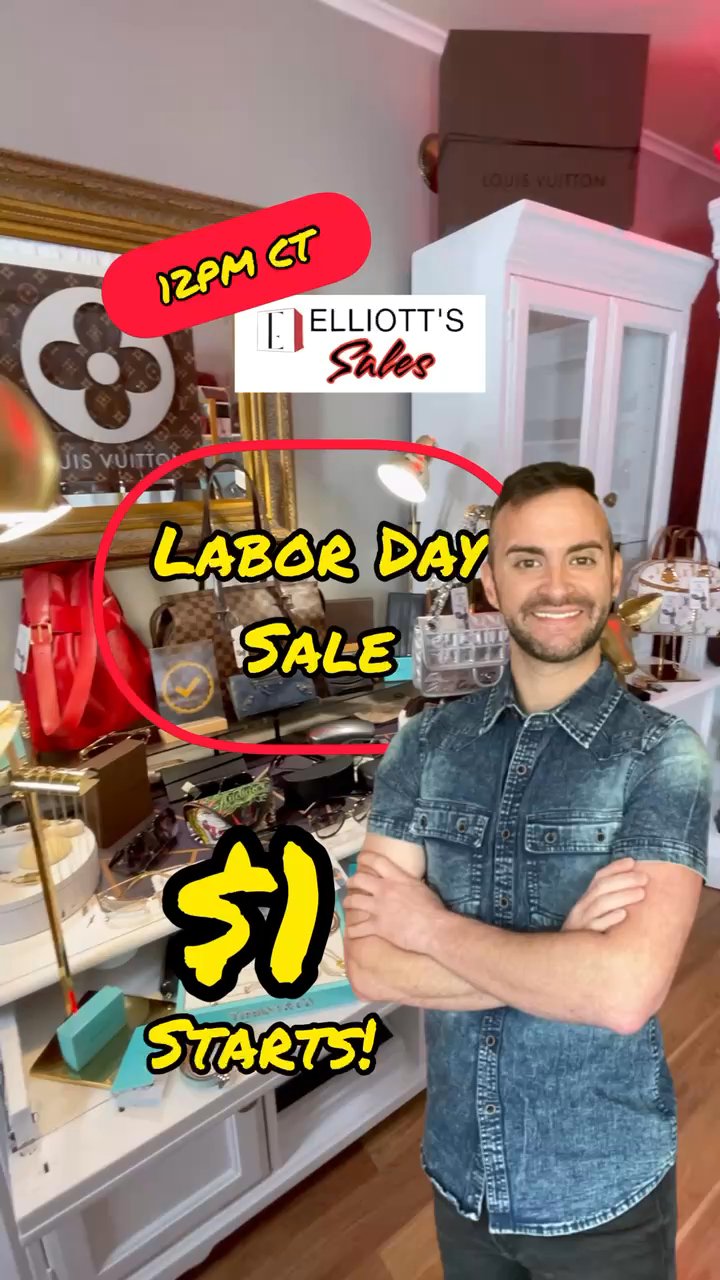 Whatnot 🛍 Labor Day Sale Livestream by elliottssales designer_bags