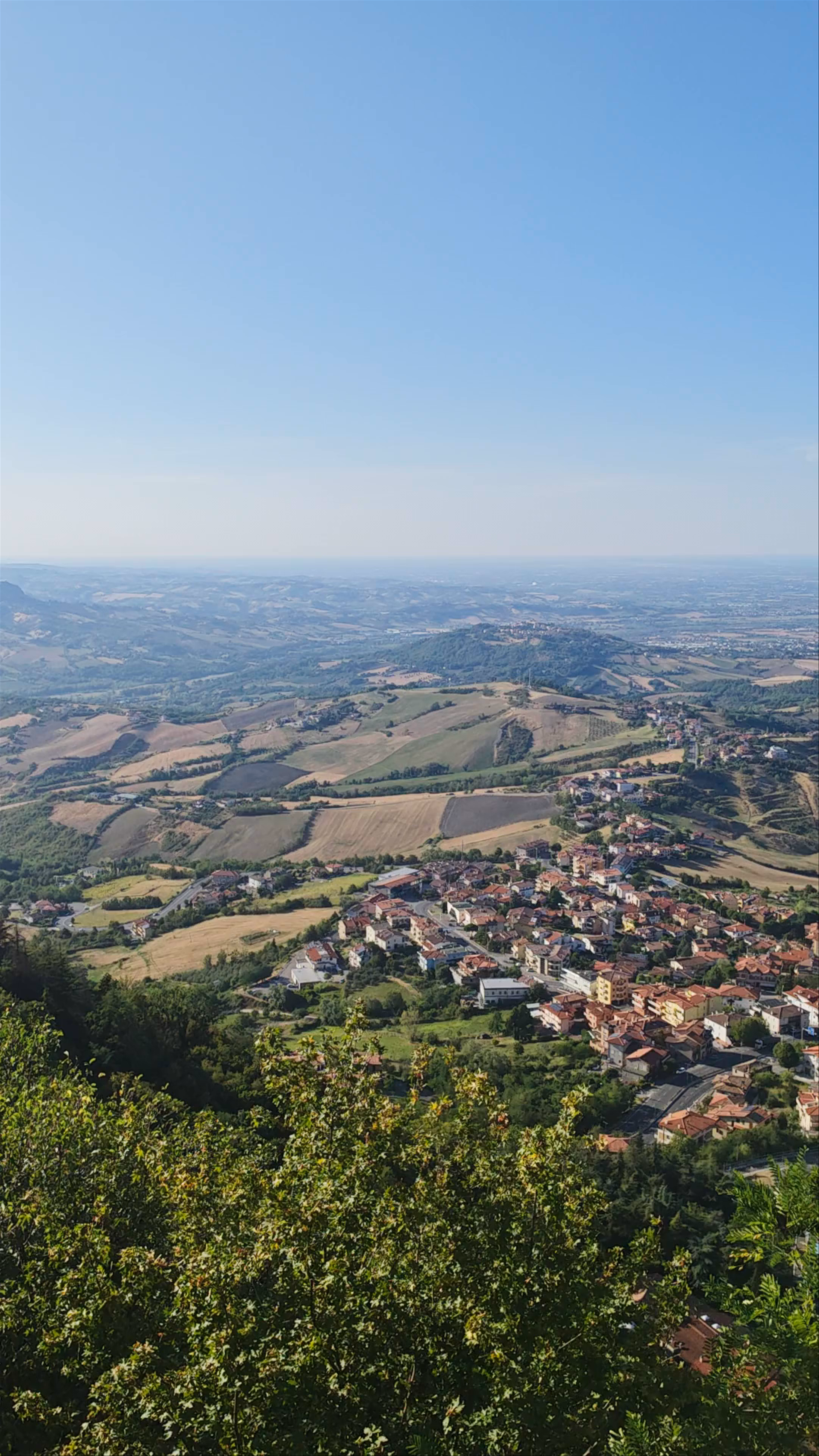 Punto Panoramico arrivo funivia San Marino