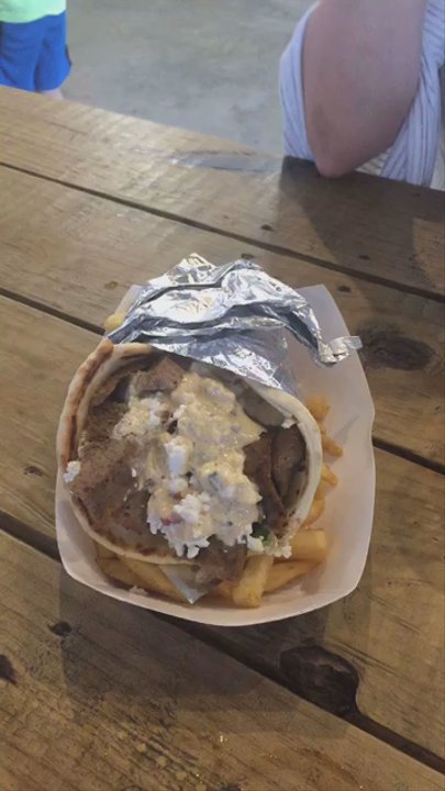 Deacon Baldy's - The Tejas Gyro. - Food Trucks Near Me - Magnolia, Texas