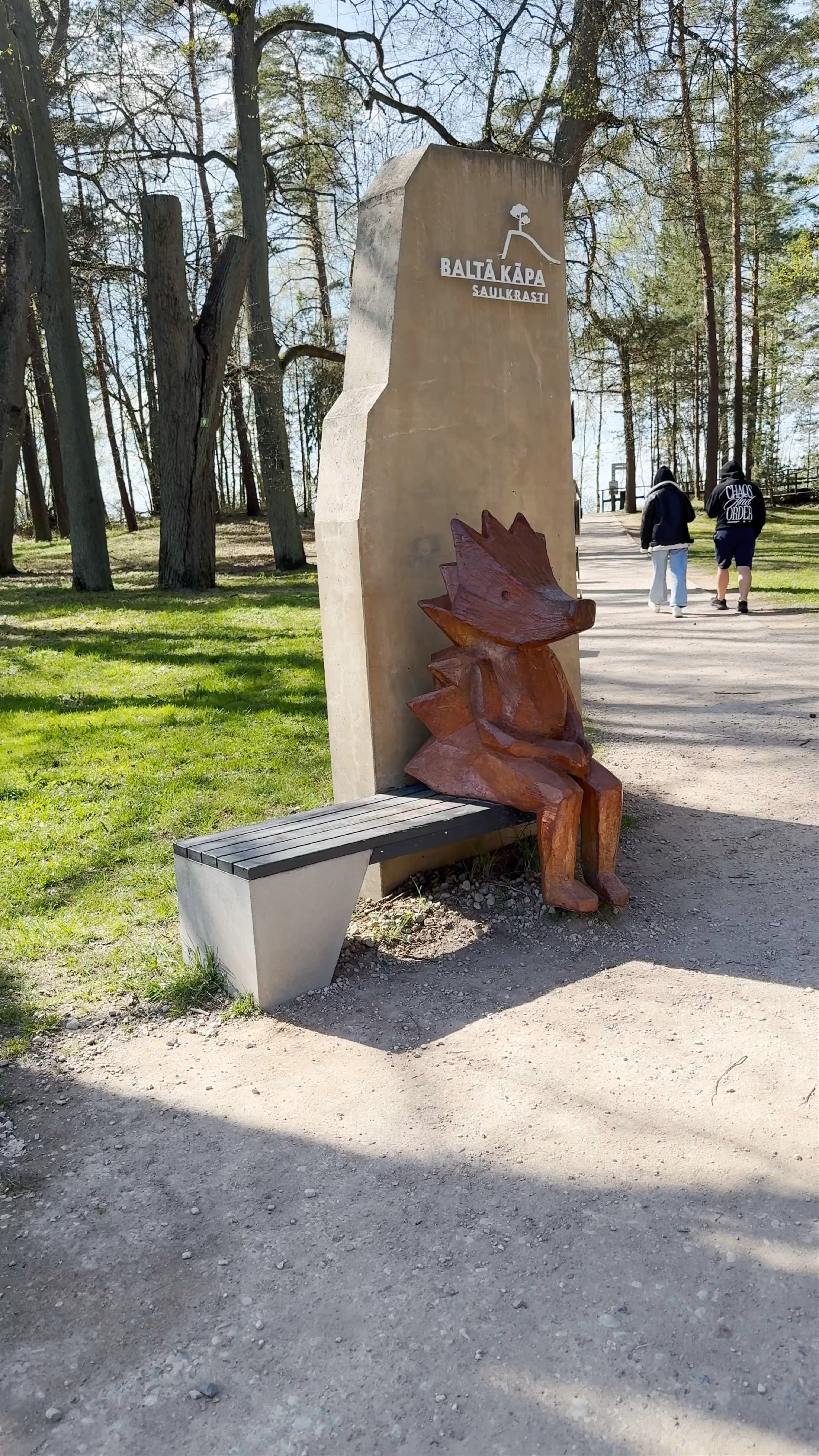 Balta Kapa, Saulkrasti