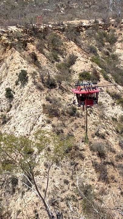 Wild Canyon - Bungee time - Tours Near Me - Cabo San Lucas, BCS