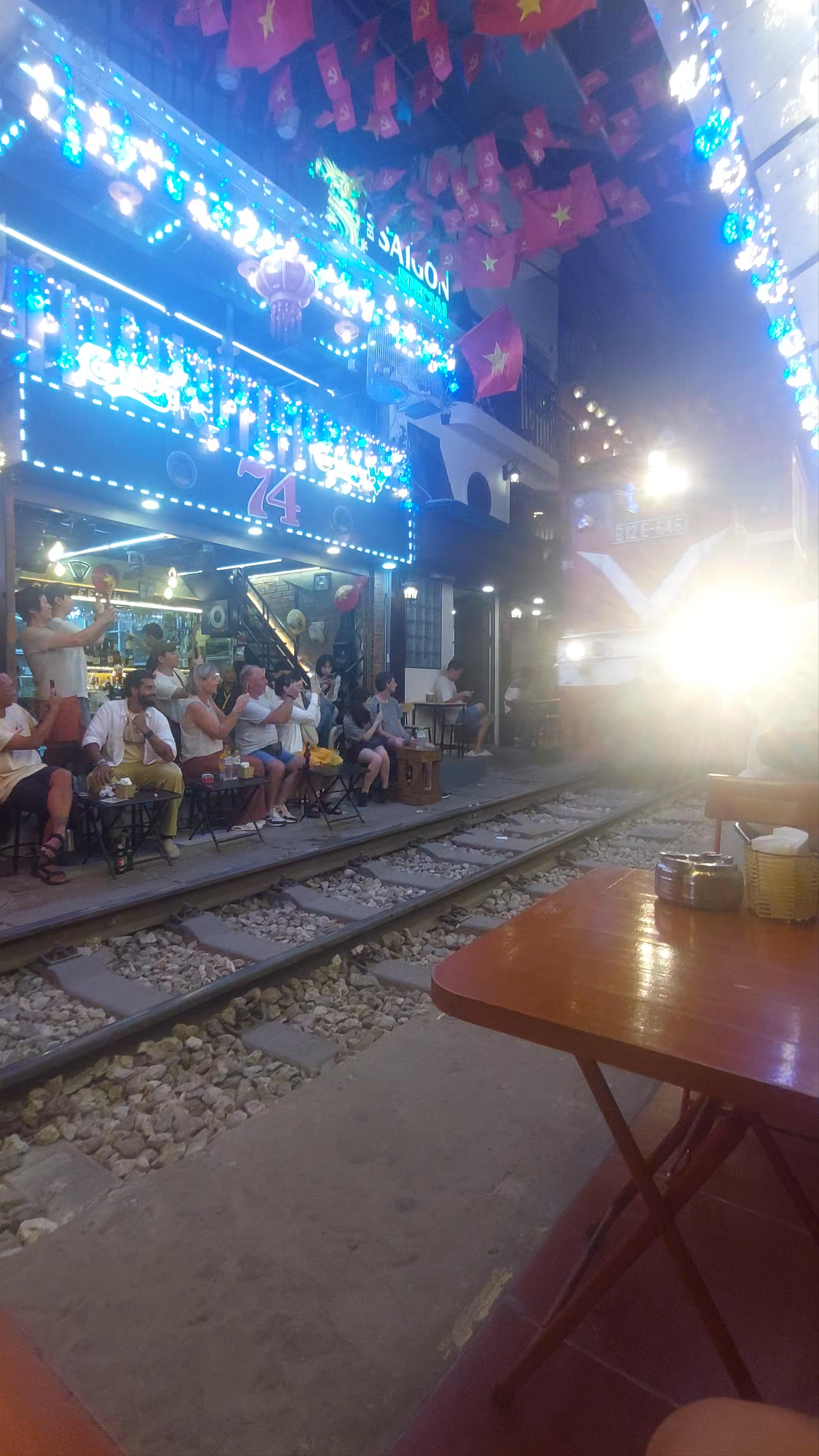 Train Street Hanoi: Nighttime Charm & Vibrancy
