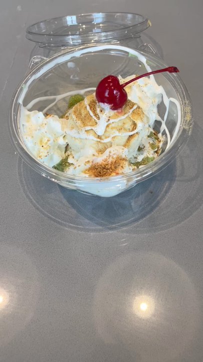 Duck Donuts - This is a video of the Key lime donut with Vanilla ice cream - Coffee & Tea Near Me - Fort Mill, South Carolina