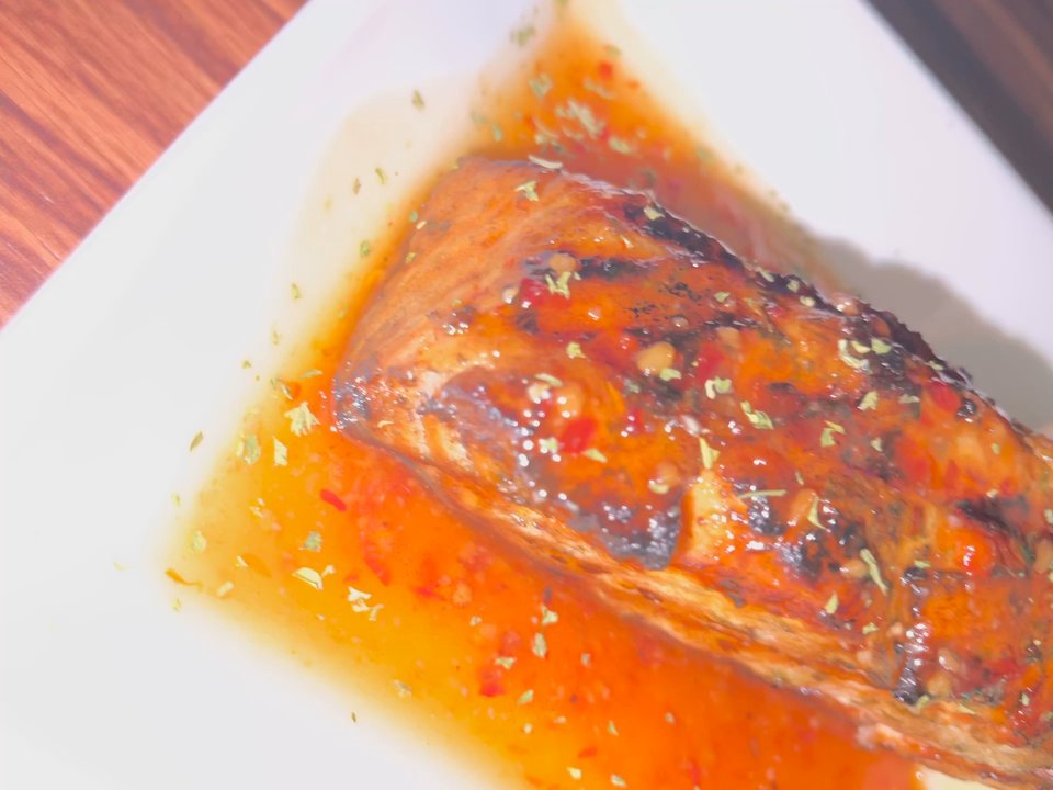 Chloe's - Salmon and Mashed Potatoes - Caribbean Near Me - Brooklyn, New York