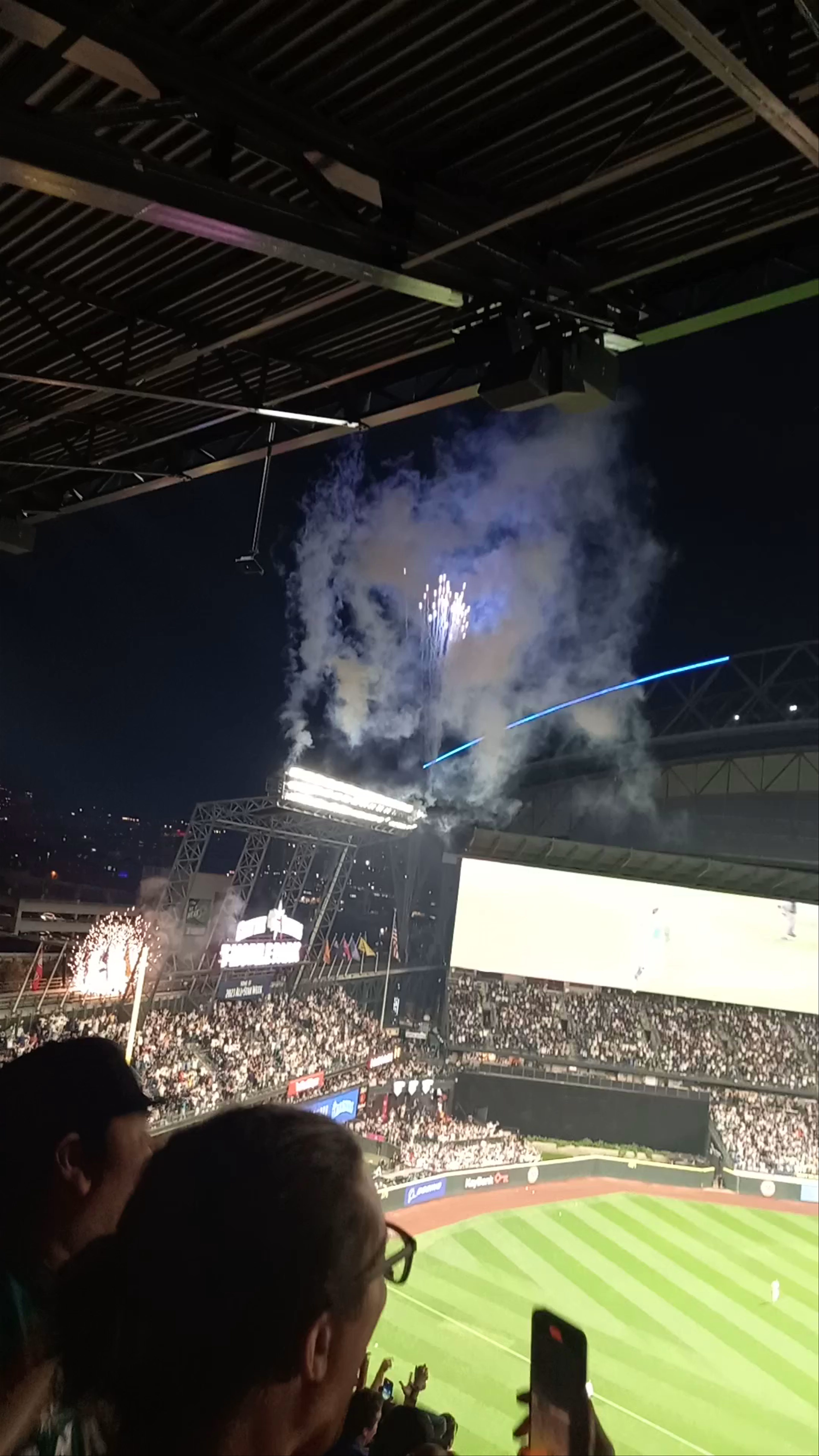 Nighttime Baseball Thrills at T-Mobile Park in Seattle