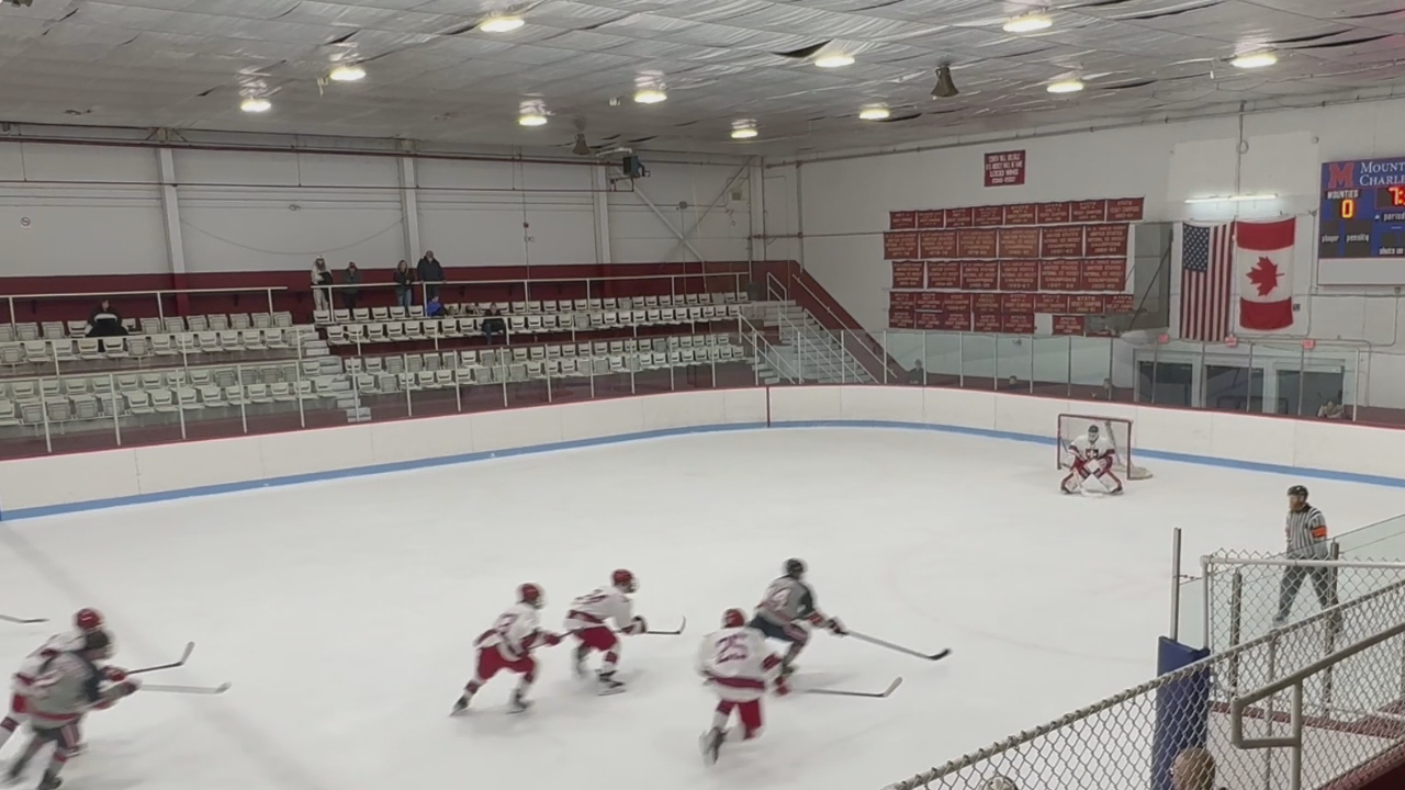Antoine Brisebois Goaltender : Hoosac School vs. Mount St-scharls Highlights