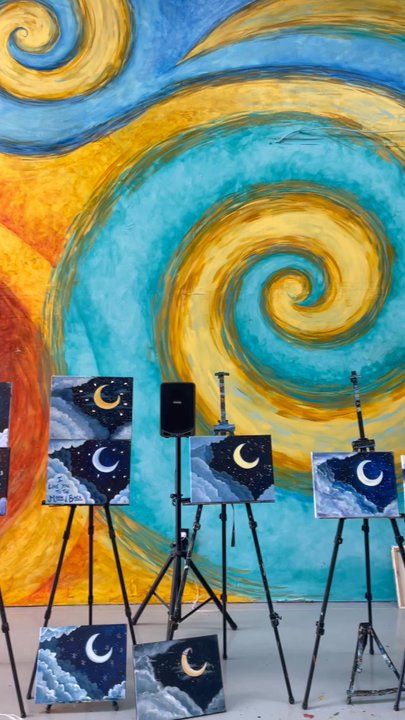 The Painted Cork - The vibes of the establishment - Paint & Sip Near Me - Santa Cruz, California
